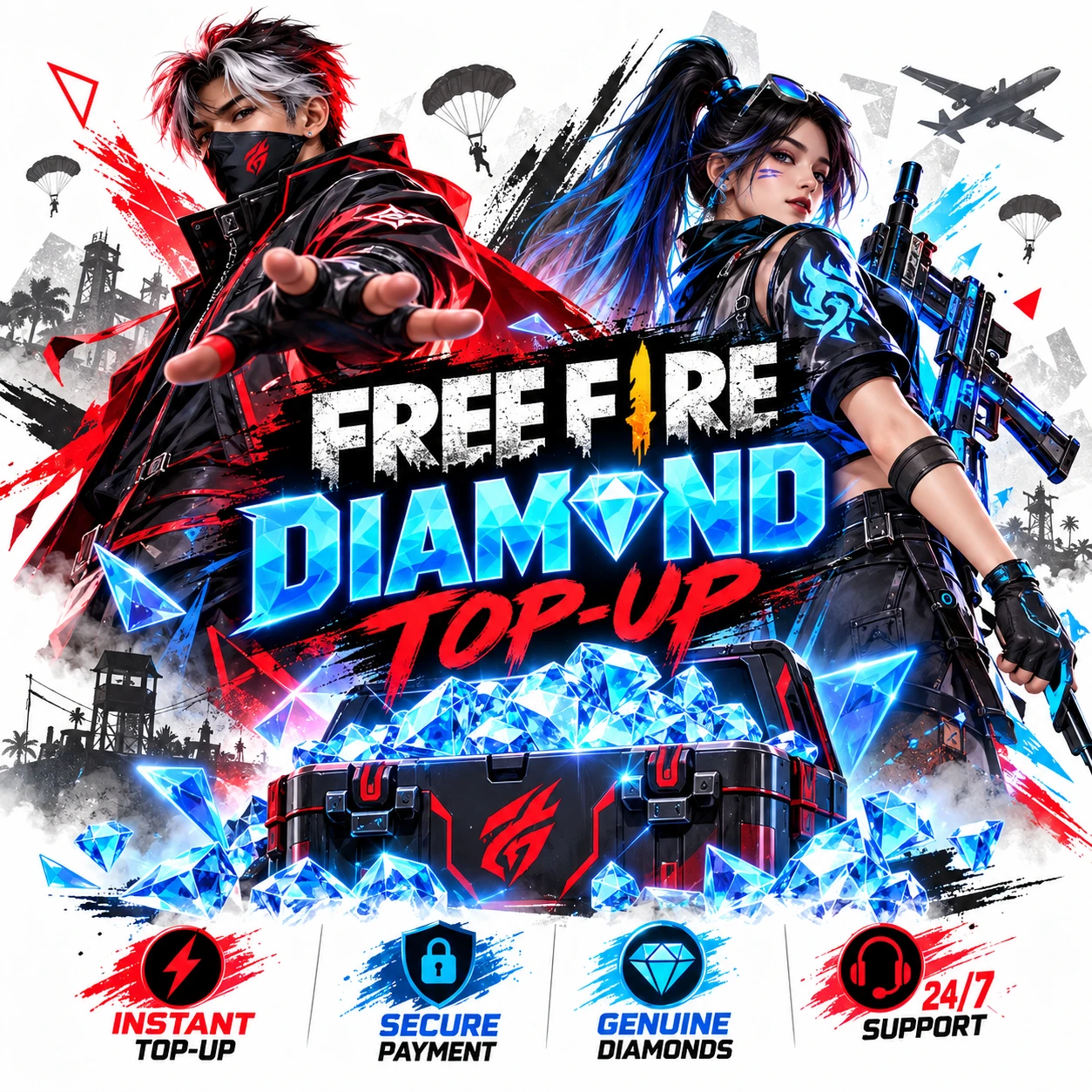 Free Fire Diamond Top-Up
